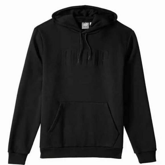 New!!! Puma Men's Embossed Pullover Fleece Hooded - Picture 5 of 12